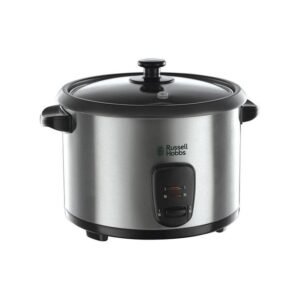 Russell Hobbs Rice Cooker And Steamer, 1.8L - Silver