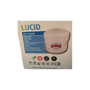 Lucid Rice Cooker / Steamer - White