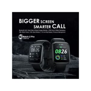 Oraimo Smart Watch OSW - 32 Calling, Quick Reply Sms Smart Watch - Black