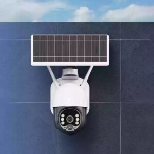 Green Power 4G PTZ Solar Smart Security Camera – White