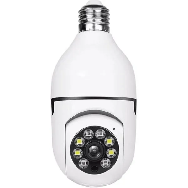 Wireless WiFi Light Bulb Camera Security Camera 1080p WiFi Smart 360 Surveillanc