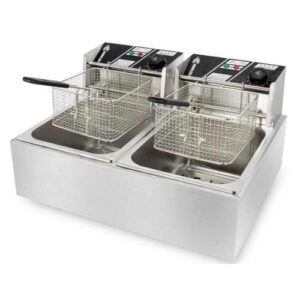 Pixel 12L Double Deep Fryer | YF82