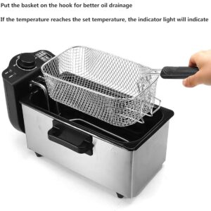 ADH 3Litres Deep Fryer – Stainless Steel