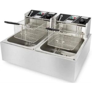 ADH 2-Tank 2-Basket Electric Fryer HEF-82