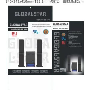 Global Star Bluetooth Speaker Home Speaker GS-8812 2.1 Home Multispeaker System