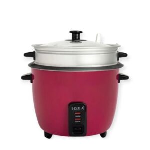 Iqra Rice Cooker Fast and Efficient 1.8L - Red