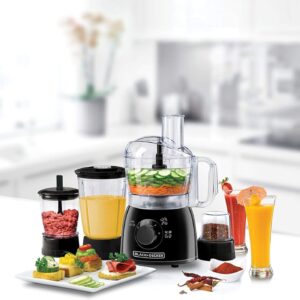 Black+Decker Food Processor 5 in 1 with Blender | KR43-B5