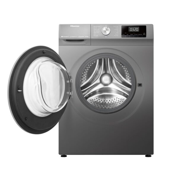 Hisense 10Kg/6Kg Smart Washer Dryer with Inverter -Titanium Silver