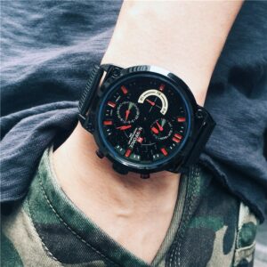 NAVIFORCE Fashion Watches for Men Military Sport Stainless Steel Quartz Waterproof WristWatch NF9068S