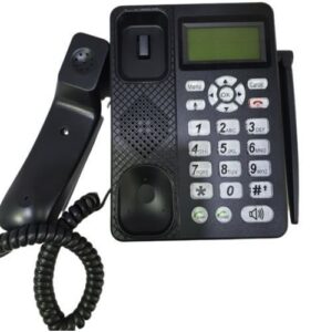 SQ Mobile SQ LS-810 Dual Sim Gsm Wireless Landline Desktop Phone - Black