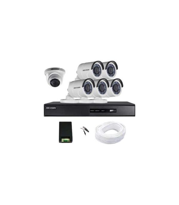 Hikvision 8 Channel Hikvision FHD CCTV – White