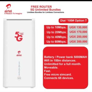 Airtel Xstream Unlimited: Kampala's Fastest Unlimited Internet (Free 5G Router!)