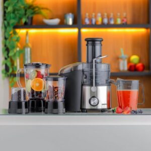 Geepas 4-in-1 Blender And Juice Extractor | GSB44016