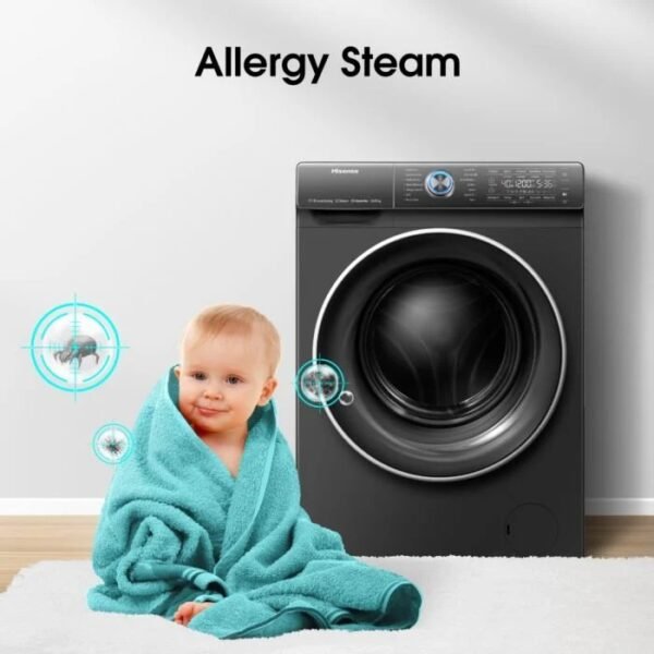 Hisense 12kg Front Load Washing Machine  WF3Q1242BT - Image 3