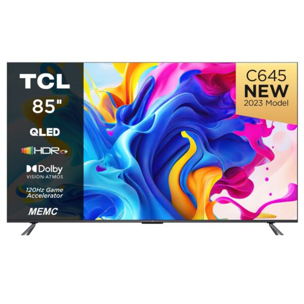 TCL 85 inch 4K UHD QLED Smart Google TV | 85C645