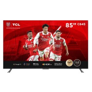 TCL 85 inch 4K UHD QLED Smart Google TV | 85C645