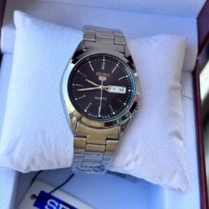 Seiko  Executive stainless steel Watch Free Gift Box