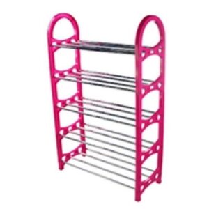 Portable Shoe Rack – Pink