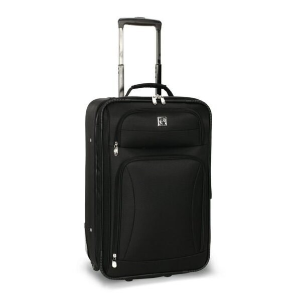 Germlin large travel bag ,luggage 2 wheel black bag.