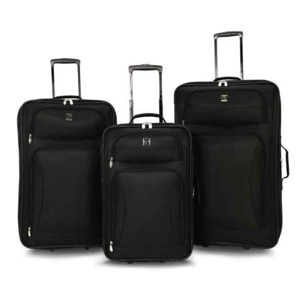 Germlin large travel bag ,luggage 2 wheel black bag. - Image 4