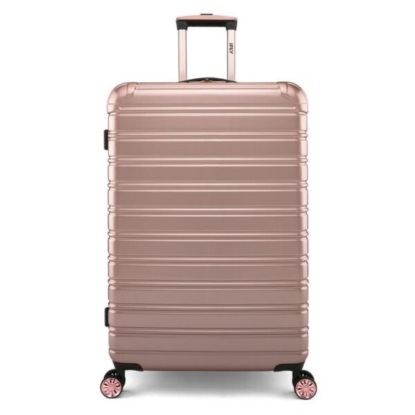 iFLY Hardside Fibertech Luggage 28" Checked Luggage / travel bag , Rose Gold (medium).