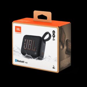 JBL Go 4 Portable Bluetooth Speaker, Black