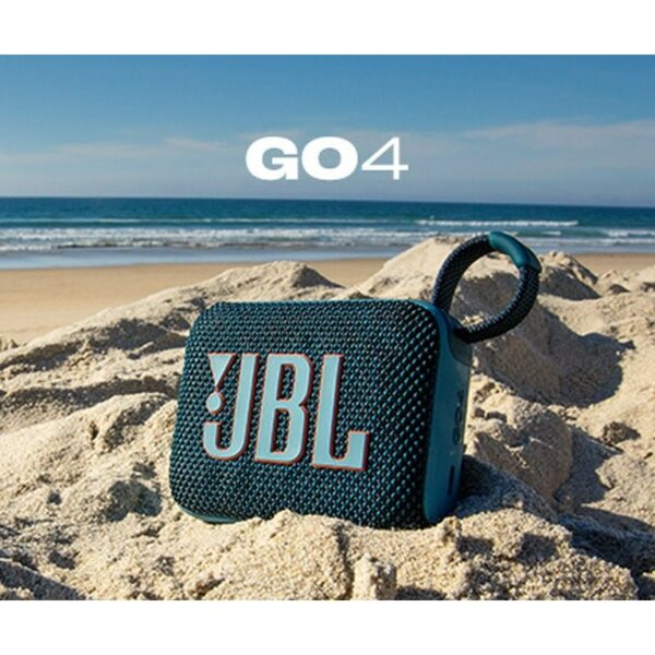 JBL Go 4 Portable Bluetooth Speaker, Black