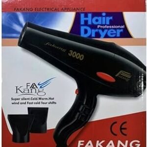 Fakang Professional Hand Dryer – FK-3900 Black.