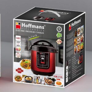 Hoffmans Electric Pressure Cooker 14in1 6.5L HM-716