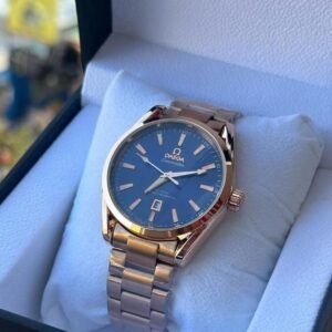 Unisex stainless steel Omega watch