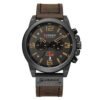 Curren men's leather watch