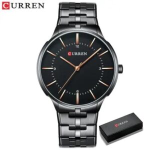 CURREN 8321 Men's Stainless Steel Casual Fashionable Analog Wristwatch