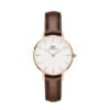 DW Leather Analog Wrist Watch For Men