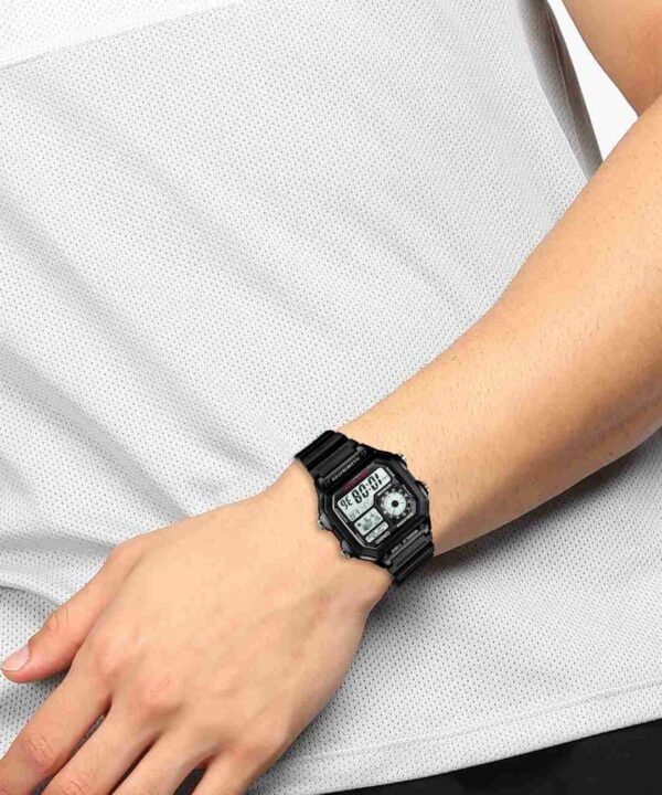 Casio Men's Sports Watch  Light Stopwatch Alarm 50m Water Resist - Image 5