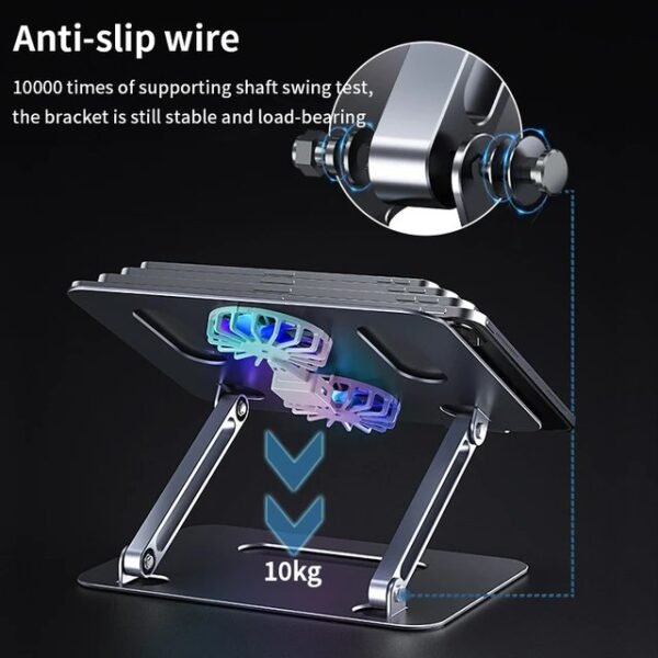 Laptop Stand with Cooling Fan - Image 4