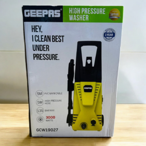 Geepas Electric Pressure Car Washer - Blast Away Dirt and Grime