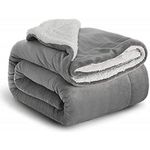 Fleece Woolen Soft Blanket - Grey