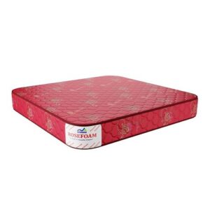 Rosefoam 6*6 Deluxe Quilted Mattress 6inch - Red