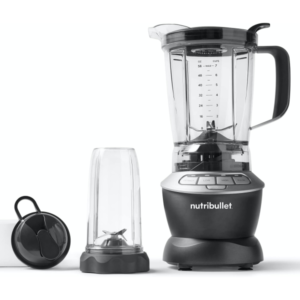 Nutri Bullet Blender Combo with Single Serve Cups1000W Black