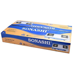 Sonashi Double Gas Burner Silver SGB-203SFFD