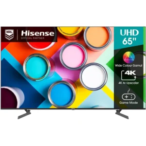 Hisense 65-inch 4K UHD Smart LED TV, VIDAA, 65A7K; Built-in Wi-Fi, HDR, Dolby Atmos, VIDAA, Bluetooth