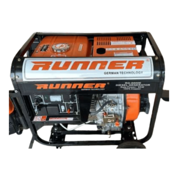 1KW Gasoline generator 230V 50H recoil start. Runner German Technology.