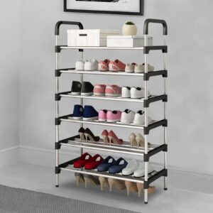 6 Tiers Space-Saving Multi-Layer Shoe Rack