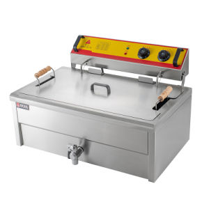 CJK 25L Commercial Stainless Steel Electric Deep Fryer