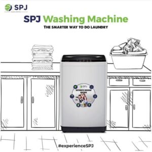 SPJ 7 Kg Top Loader Washing Machine – Silver