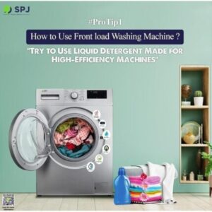 SPJ 8Kg Front Load Fully Automatic Washing Machine -Grey