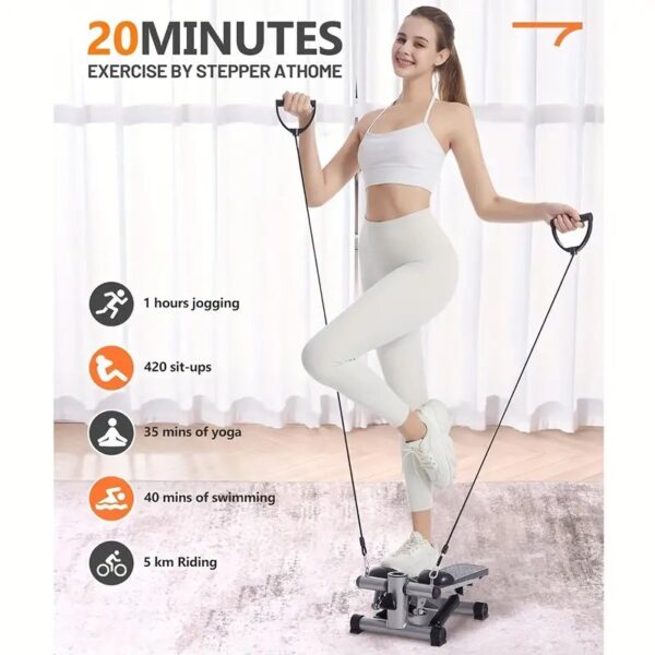 Mini stepper exercise fitness machine - Image 3