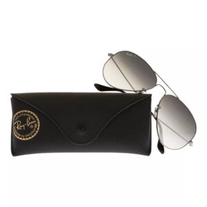 Ray-Ban  Iconic Aviator Sunglasses, Light Grey