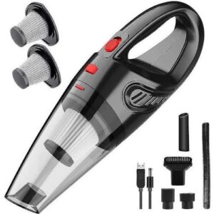 Portable hand held vaccum cleaner with accessories good for car and home