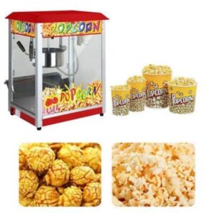 1300W Commercial Electric Popcorn Maker Machine